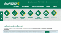 Desktop Screenshot of beermann.de